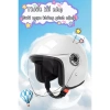 Mũ Bảo Hiểm Xe Máy Nam Nữ Pin Nửa Mũ 4 Mùa Đa Năng Chống Nắng Hel Giá 146.500₫ 5