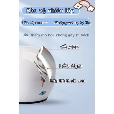 Mũ Bảo Hiểm Xe Máy Nam Nữ Pin Nửa Mũ 4 Mùa Đa Năng Chống Nắng Hel Giá 146.500₫ 7 Mũ Bảo Hiểm Xe Máy Nam Nữ Pin Nửa Mũ 4 Mùa Đa Năng Chống Nắng Hel Giá 146.500₫ 7
