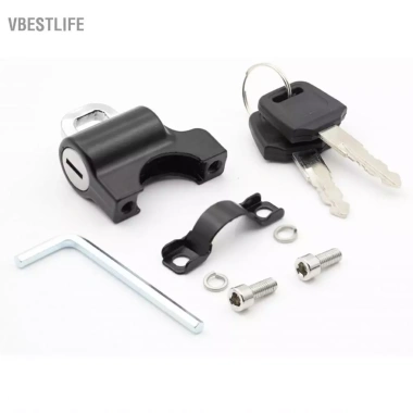Mũ Bảo Hiểm Xe Máy VBESTLIFE Khóa An Ninh Kim Nhôm 2 Chìa Tay Cầm Chống Trộm Cáp
