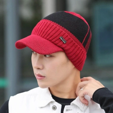Mũ beanie HYCEO ấm mùa đông, dệt kim lông cừu, thoáng khí, bảo vệ lạnh 94.600₫ 8