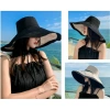 Mũ biển Hàn Quốc nón rộng vành 2 mặt gấp gọn, chống UV, chống nắng - 169k 8