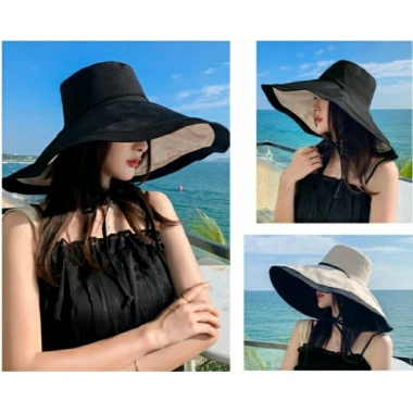 Mũ biển Hàn Quốc nón rộng vành 2 mặt gấp gọn, chống UV, chống nắng - 169k 8 Mũ biển Hàn Quốc nón rộng vành 2 mặt gấp gọn, chống UV, chống nắng - 169k 8
