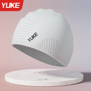 Mũ bơi silicone cho nữ tóc dài, kháng nước, không co + Kính bơi nam - 86.400₫ 6