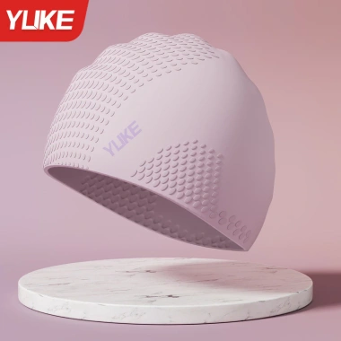 Mũ bơi silicone cho nữ tóc dài, kháng nước, không co + Kính bơi nam - 86.400₫ 9
