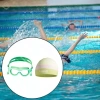 Mũ Bơi Trẻ Em Co Giãn Nhiều Màu, Thích Hợp Mọi Loại Tóc, Du Lịch Giá 196.900đ 6