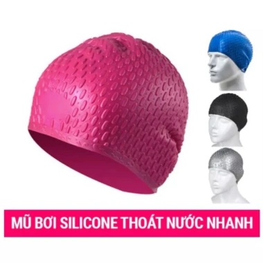 Mũ bơi trùm tai trẻ 7+ và người lớn - Chống nước, bảo vệ tai, giảm tiếng 8
