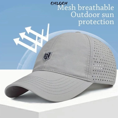 Mũ bóng chày CHLOCH cỡ lớn chống UV, thoáng khí, điều chỉnh Trucker Cap Nam Nữ