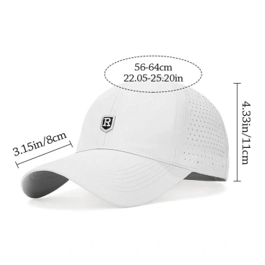 Mũ bóng chày CHLOCH cỡ lớn chống UV, thoáng khí, điều chỉnh Trucker Cap Nam Nữ