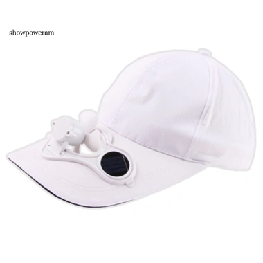 Mũ bóng chày unisex có quạt làm mát năng lượng mặt trời, ngoài trời mùa hè