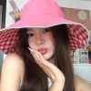 Mũ Bucket Caro 2 Mặt Dây Quai Nơ Nữ Chống Nắng Vành Rộng Giá 60k 8