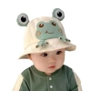 Mũ bucket cho bé 6-24 tháng, vải mềm êm, chống nắng, giá 100k Unibaby A290 3
