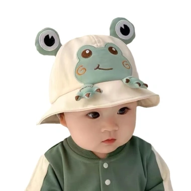 Mũ bucket cho bé 6-24 tháng, vải mềm êm, chống nắng, giá 100k Unibaby A290
