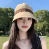 Mũ bucket chống nắng hàng dày kín chóp, có nút cài khẩu trang - hè 2.025 4