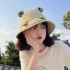 Mũ bucket chú ếch dễ thương - Nón rộng vành bảo vệ nắng, phong cách Nhật Bản, 49.000₫ 5