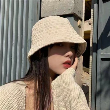 Mũ bucket Nón xô nữ 100% Cotton chống nắng, siêu nhẹ, thoáng mát, gấp nếp MUBU004