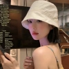 Mũ bucket nữ SAIGON HAT - Tai bèo, vành cụp, dây rút, dù cotton thoáng mát, phong cách Hàn Quốc, chỉ 155k