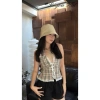 Mũ bucket nữ SAIGON HAT - Tai bèo, vành cụp, dây rút, dù cotton thoáng mát, phong cách Hàn Quốc, chỉ 155k 5