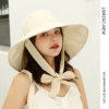 Mũ bucket nữ tai bèo rộng, vành che nắng, dây cột chất, mặt nạ cotton gập - 111.999₫ 5
