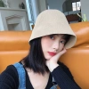 Mũ Bucket Nữ Vành Tròn Dệt Kim Nón Tai Bèo Che Nắng Hàn Quốc Giá 140k