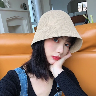 Mũ Bucket Nữ Vành Tròn Dệt Kim Nón Tai Bèo Che Nắng Hàn Quốc Giá 140k