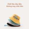 Mũ bucket tai bèo, nón vải rộng vành bảo vệ bé khỏi ánh nắng, dây mũ điều chỉnh 4