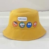 Mũ bucket tai bèo, nón vải rộng vành bảo vệ bé khỏi ánh nắng, dây mũ điều chỉnh 10