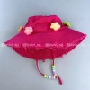 Mũ Bucket Tua Rua Xỏ Hạt, Charm Hoa Len, Nón Tai Bèo Viền Rách Hàn Quốc 67.5k 8