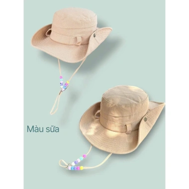 Mũ cao bồi dây ngọc Nón vành tròn nữ thời trang 4 mùa - Giá chỉ 48.000đ 8 Mũ cao bồi dây ngọc Nón vành tròn nữ thời trang 4 mùa - Giá chỉ 48.000đ 8