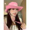 Mũ cao bồi dây ngọc Nón vành tròn nữ thời trang 4 mùa - Giá chỉ 48.000đ 10
