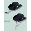 Mũ cao bồi nữ nón vành tròn dây ngọc che nắng mùa hè năng động - Giá 68.000đ 6
