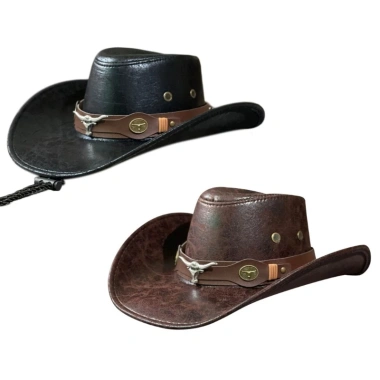 Mũ cao bồi Western Jazz cho nam Đồ dùng năm mới giảm giá 20% chỉ 187.029 VND 5 Mũ cao bồi Western Jazz cho nam Đồ dùng năm mới giảm giá 20% chỉ 187.029 VND 5