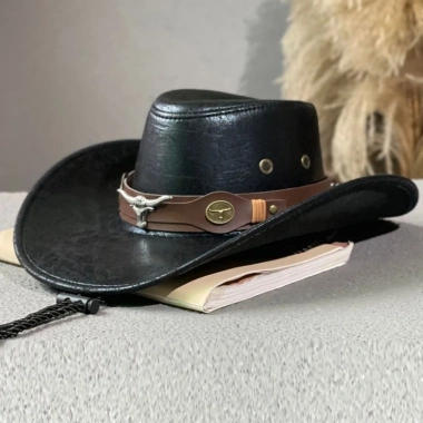 Mũ cao bồi Western Jazz cho nam Đồ dùng năm mới giảm giá 20% chỉ 187.029 VND