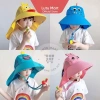 Mũ Chống Nắng Bé Tai Bèo Rộng Vành + Còi Chống Lạc, Lưới Thoáng Khí - 54.000đ 2
