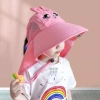 Mũ Chống Nắng Bé Tai Bèo Rộng Vành + Còi Chống Lạc, Lưới Thoáng Khí - 54.000đ 9