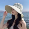 Mũ chống nắng nữ chùm gáy rộng, vanh UV - Giá chỉ 41.000 VND 4