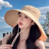 Mũ chống nắng nữ chùm gáy rộng, vanh UV - Giá chỉ 41.000 VND 6
