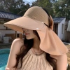 Mũ chống nắng nữ hở chóp, tấm che sau cổ tháo rời - bảo vệ toàn diện, chỉ 59k