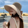 Mũ chống nắng nữ hở chóp, tấm che sau cổ tháo rời - bảo vệ toàn diện, chỉ 59k 5