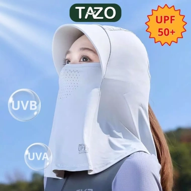 Mũ Chống Nắng Nữ Kèm Khẩu Trang Cổ Thoáng Khí UV TAZO - Giá 43.000đ