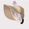 Mũ chống nắng nửa đầu Hàn Quốc màu hồng, vành rộng, móc đeo khẩu trang, buộc tóc đuôi ngựa - 29.690đ 9