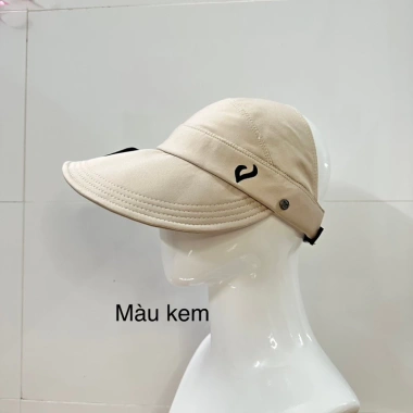 Mũ chống nắng nửa đầu, vành rộng, móc đeo khẩu trang, khóa thun co dãn - 85.000₫ 7
