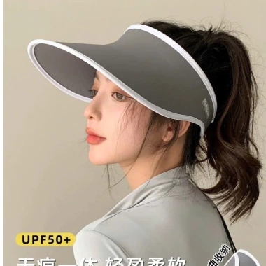 Mũ chống nắng rộng vành MARY nón nửa đầu lưỡi trai nữ mùa hè - Giá 162.000đ