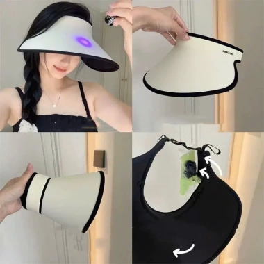 Mũ chống nắng rộng vành MARY nón nửa đầu lưỡi trai nữ mùa hè - Giá 162.000đ 9 Mũ chống nắng rộng vành MARY nón nửa đầu lưỡi trai nữ mùa hè - Giá 162.000đ 9