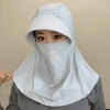 Mũ chống nắng tích hợp khẩu trang UV 99% UPF50+ thoáng khí, mát - Giá chỉ 55.000₫