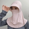 Mũ chống nắng tích hợp khẩu trang UV 99% UPF50+ thoáng khí, mát - Giá chỉ 55.000₫ 7