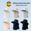 Mũ Chống Nắng UV 99% + Khẩu Trang Che Cổ Tháo Rời, Thoáng Khí, Chống Bụi - Giá 47.5k 8