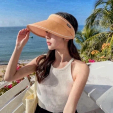 Mũ Chống Nắng Vành Rộng HGHOME Chống Tia UV – Thiết Kế Nhỏ Gọn, Sang Trọng, Giá Ưu Đãi 33.000₫
