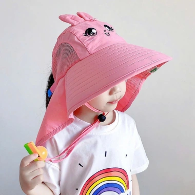 Mũ Chống Nắng Vành Rộng Nhiều Màu Cho Bé - Che Nắng Biển, UV, TAZO - 69.000₫