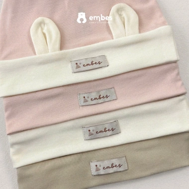 Mũ Chóp Tai Chuột Cute Cotton Mềm Mại cho Bé Sơ Sinh 0-9 Tháng - Embes 2