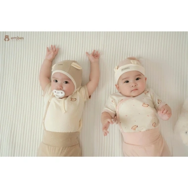 Mũ Chóp Tai Chuột Cute Cotton Mềm Mại cho Bé Sơ Sinh 0-9 Tháng - Embes 9